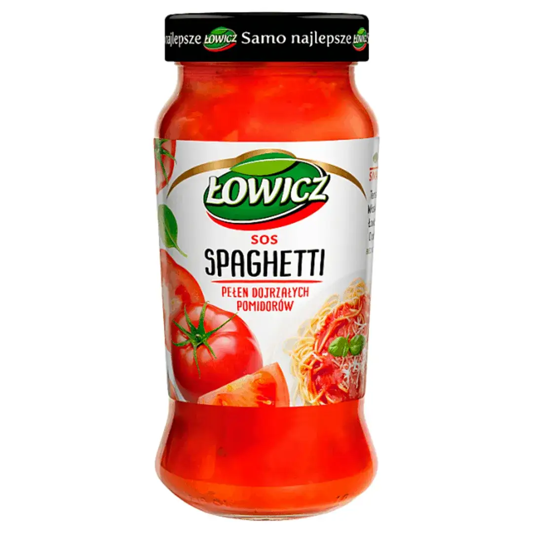 Zdjęcie Sos spaghetti Łowicz – składniki, przepisy i opinie użytkowników